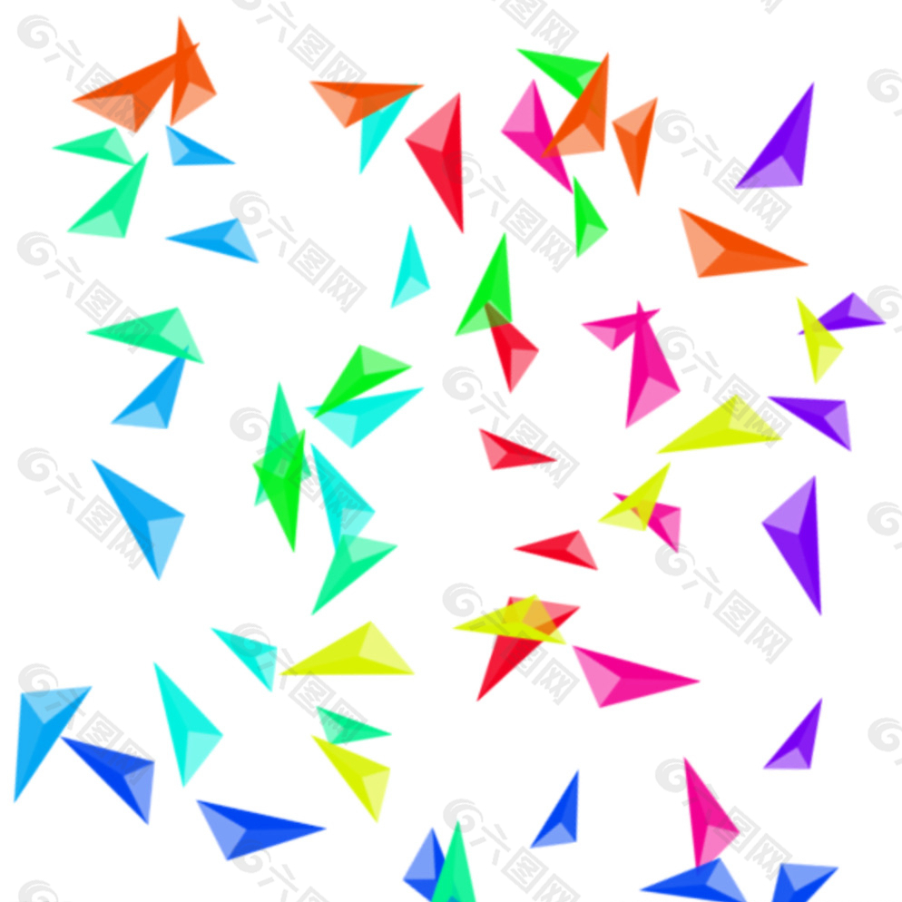 三角形组成的立体图形图片