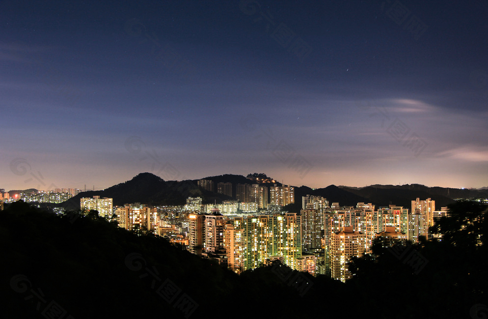 深圳夜景图片