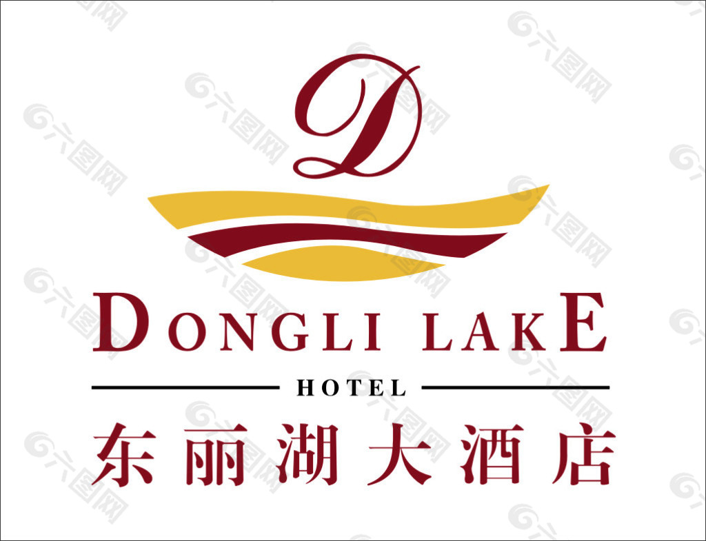 东丽湖大酒店 星级酒店logo 酒店标志