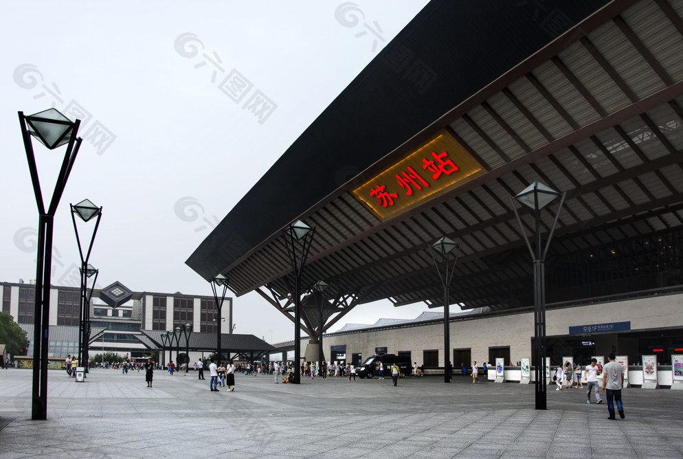 苏州火车站图片