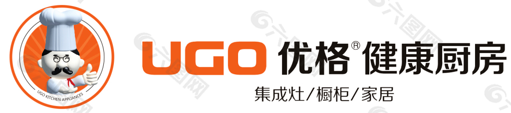 优格健康厨房LOGO