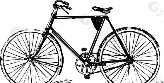 自行车 矢量素材 EPS格式_0033