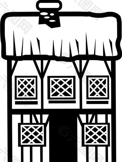 房屋建筑 矢量素材 EPS格式_0098
