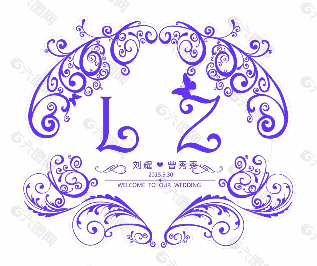 婚礼logo 主题婚礼 婚礼设计