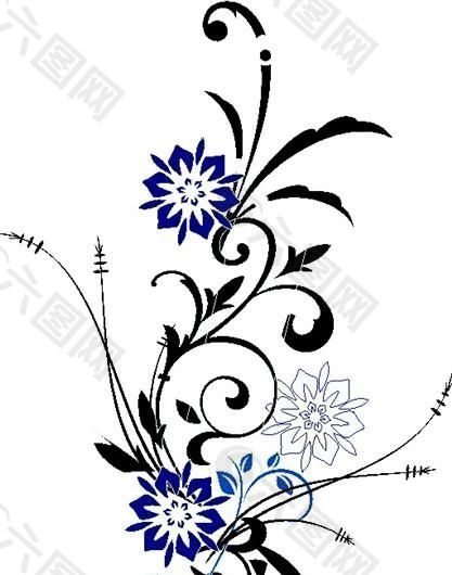 欧美花纹-8214 矢量CDR