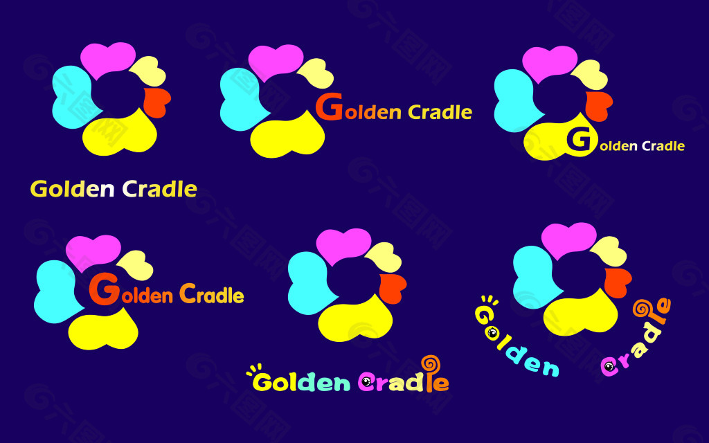 金色摇篮幼儿园logo