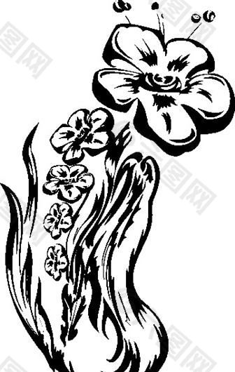 装饰图案 花纹 花朵 图腾矢量素材 ai格式_111