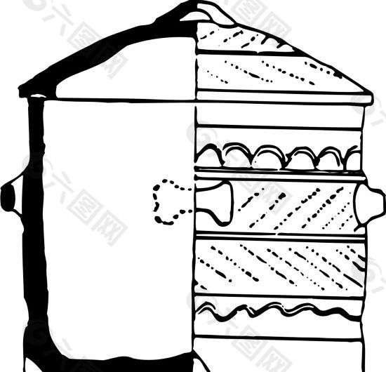 秦汉时代 版画 装饰画 矢量 ai格式_0983