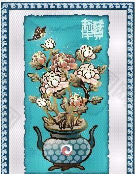 国画花草 矢量EPS_7