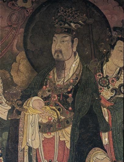 法海寺壁画-33大梵天局部