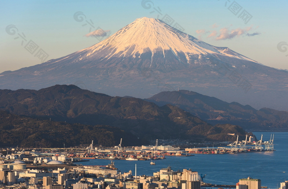 日本的富士山图片