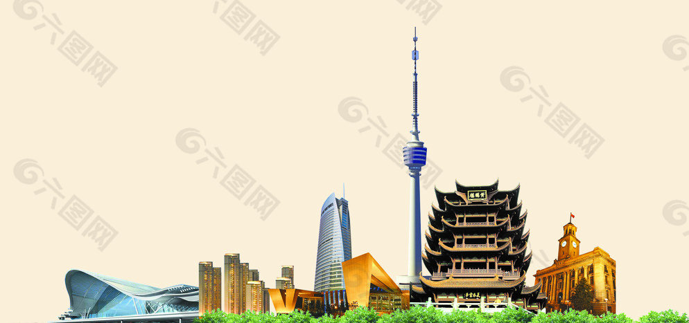 武汉地标建筑图片