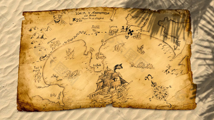 海盗宝藏地图