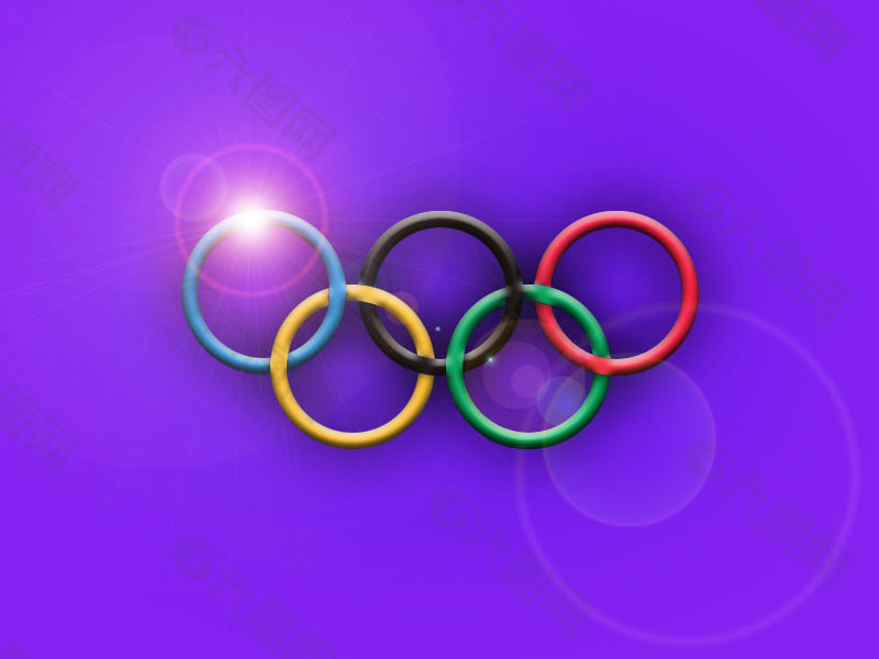 奥林匹克五环图案图片