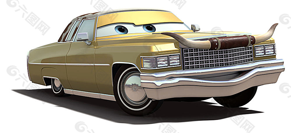 汽车总动员卡通汽车