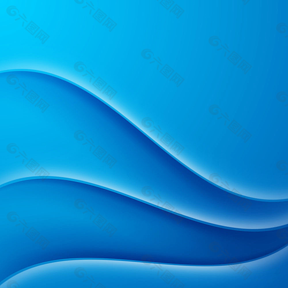蓝色立体背景平面广告素材免费下载(图片编号:5874846)