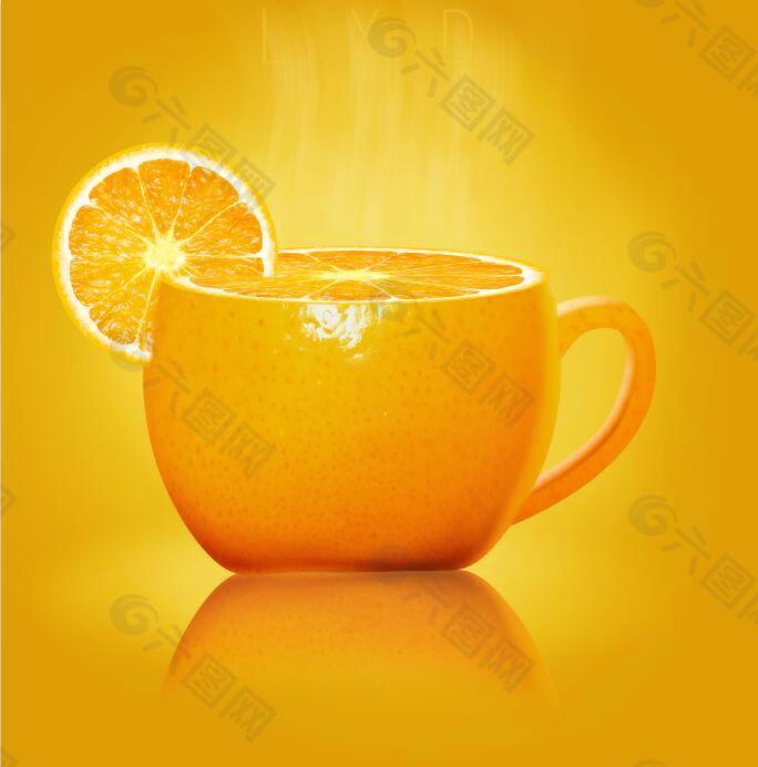 杯子橙
