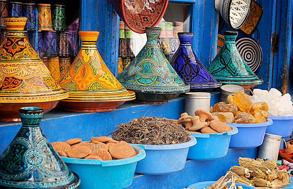 摩洛哥陶瓷与香料