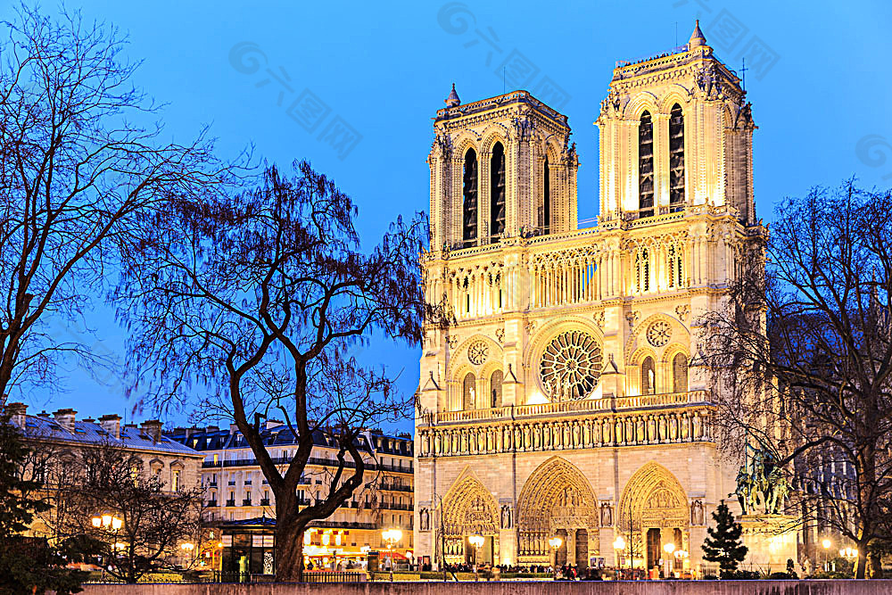 巴黎圣母院建筑