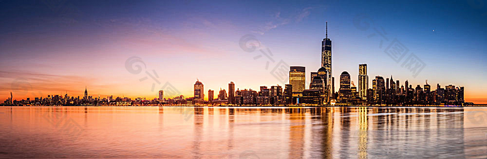 美丽纽约曼哈顿风景