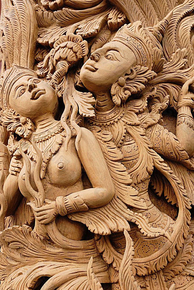 印度传统木雕