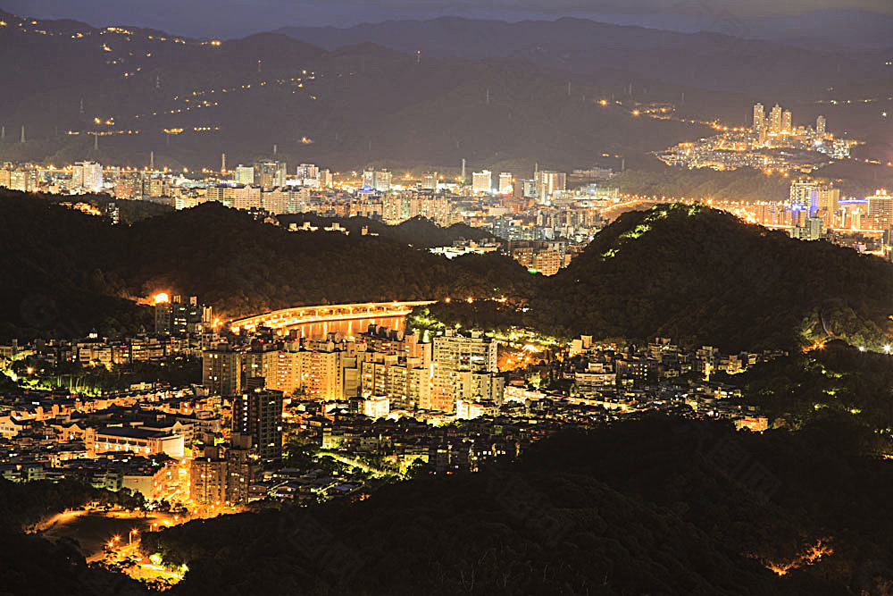 美丽的城市夜景