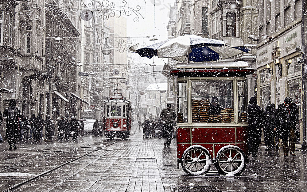 伊斯坦布尔街道风景