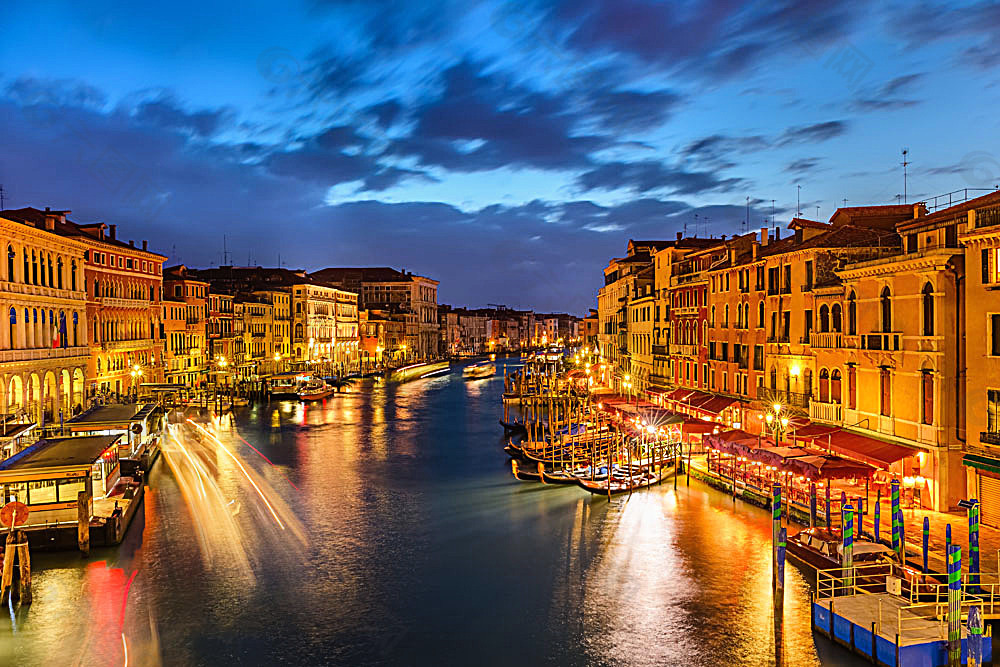 水城威尼斯夜景