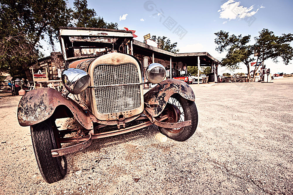 古老的汽车摄影