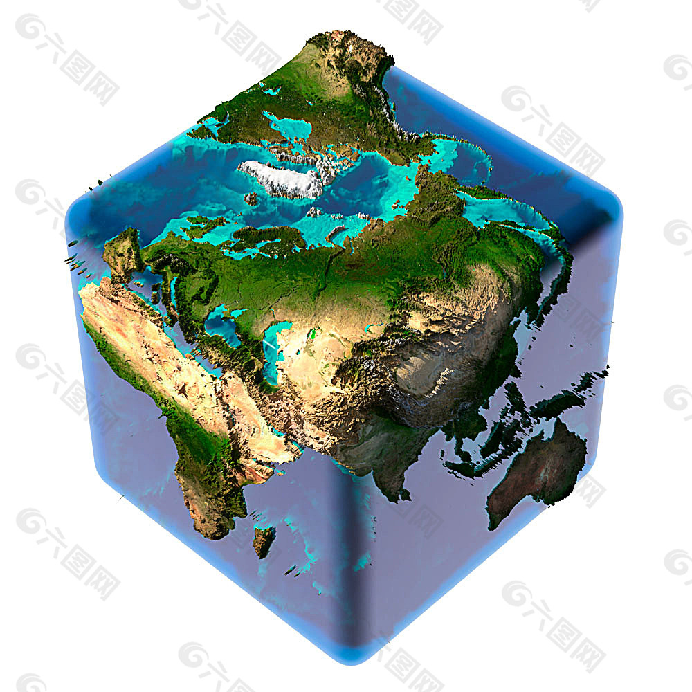 正方形的地球