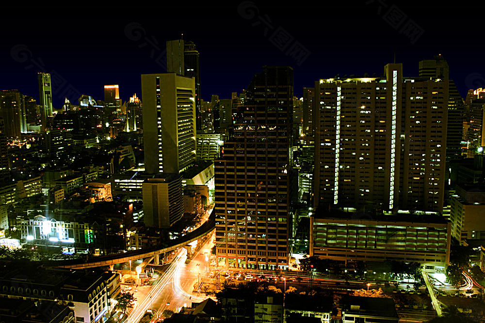 美丽城市夜景