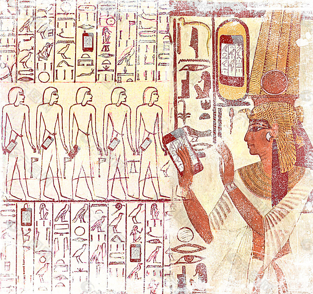埃及王后图案