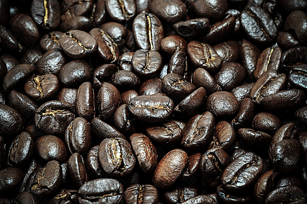咖啡豆背景底纹