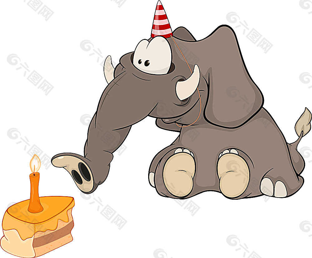 过生日的大象