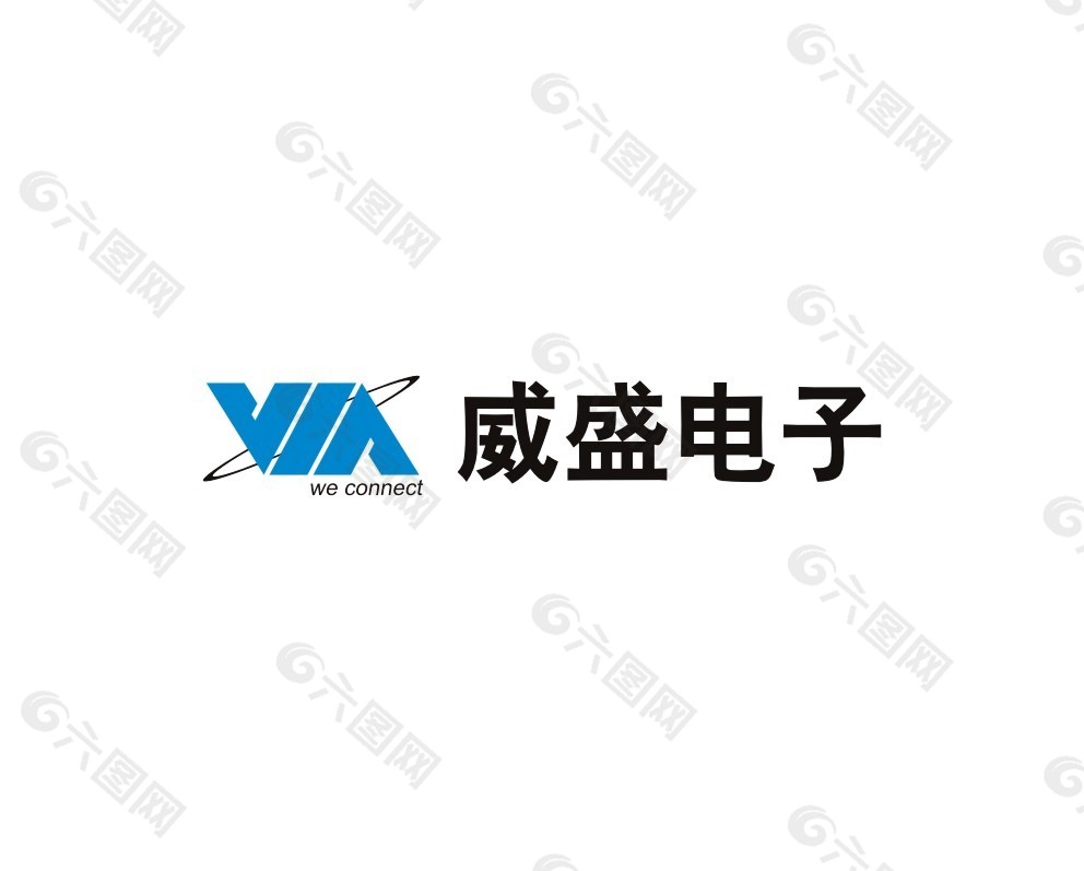 威盛电子logo