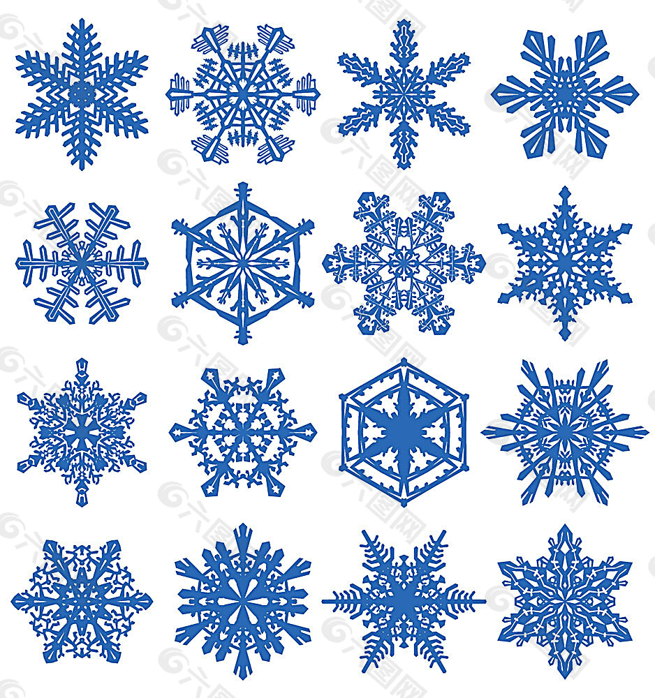 雪花花纹