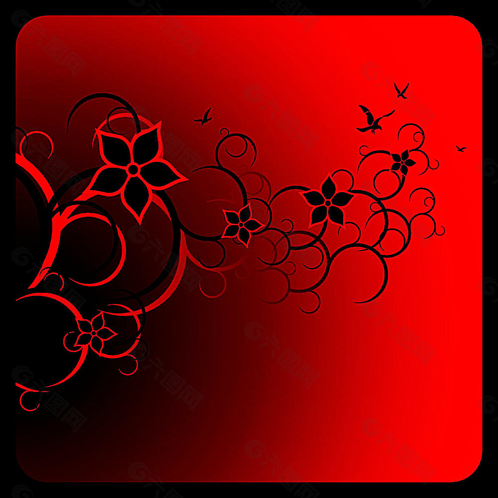 欧美花纹341