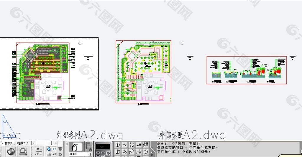 景观屋顶施工图