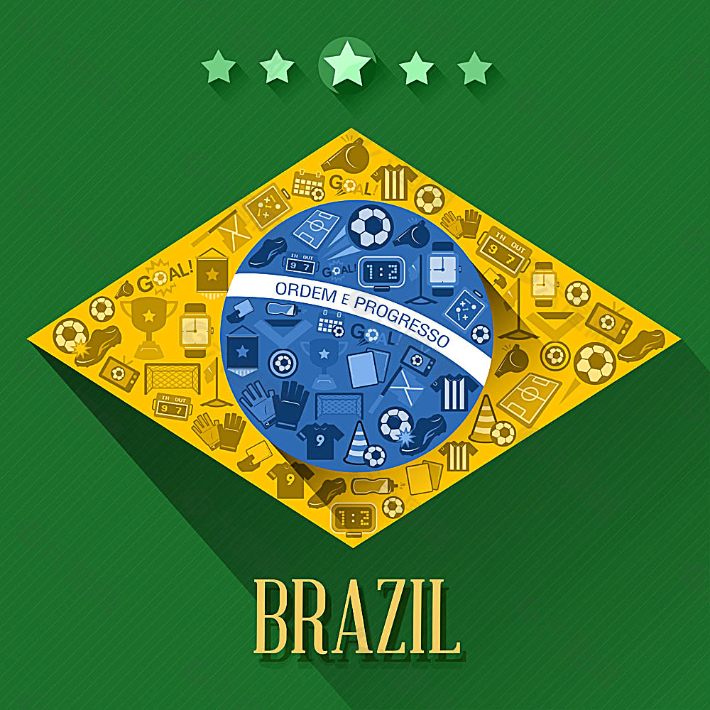 世界杯标志海报