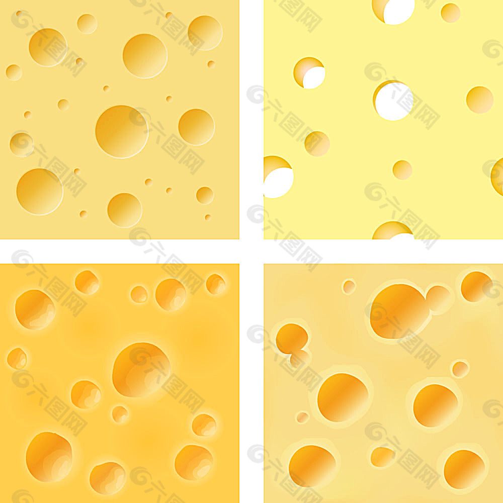 黄色奶酪背景