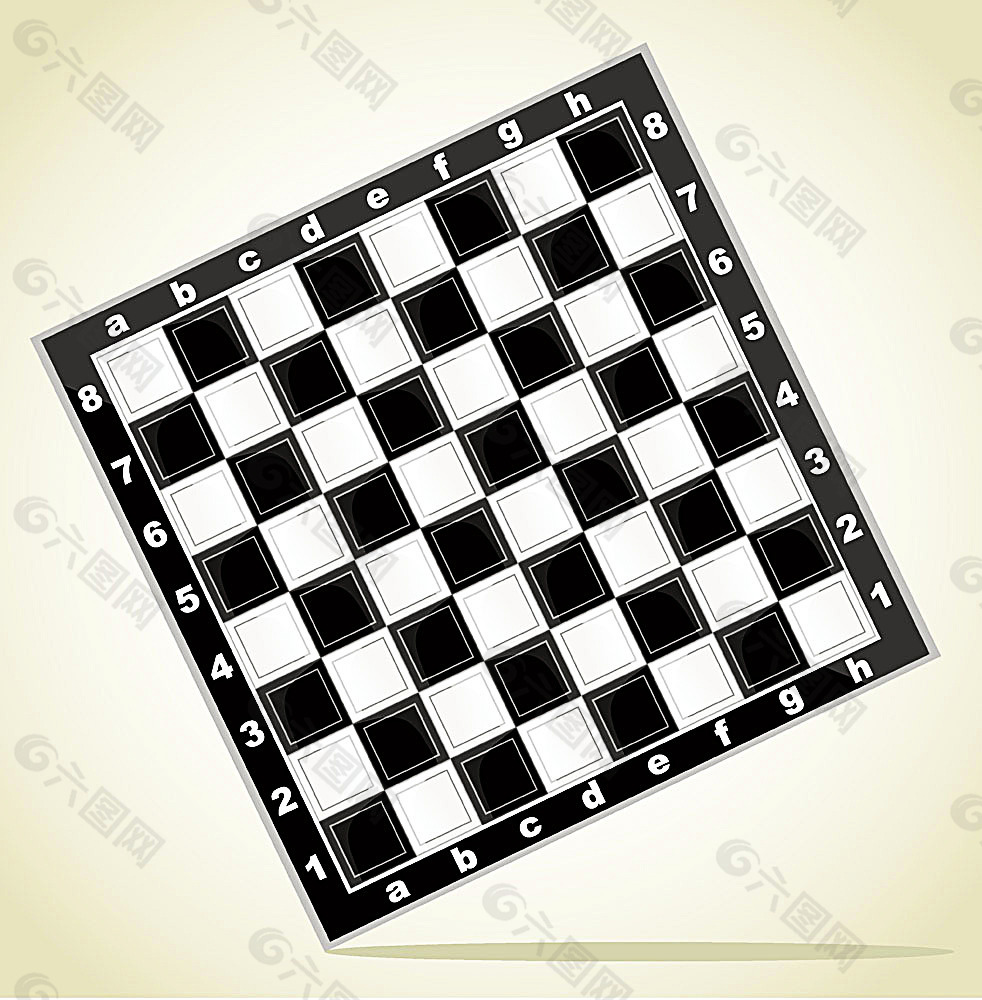 黑白格子棋盘