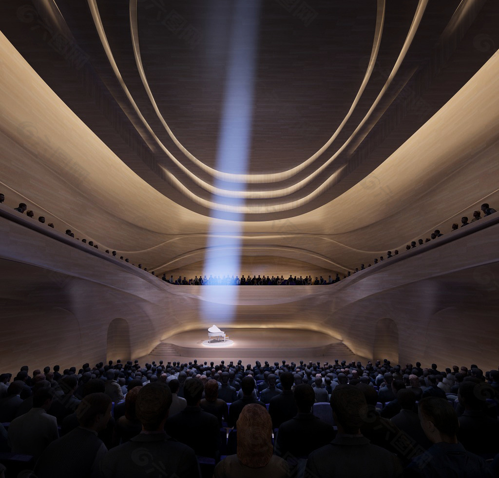 会议大厅示意图