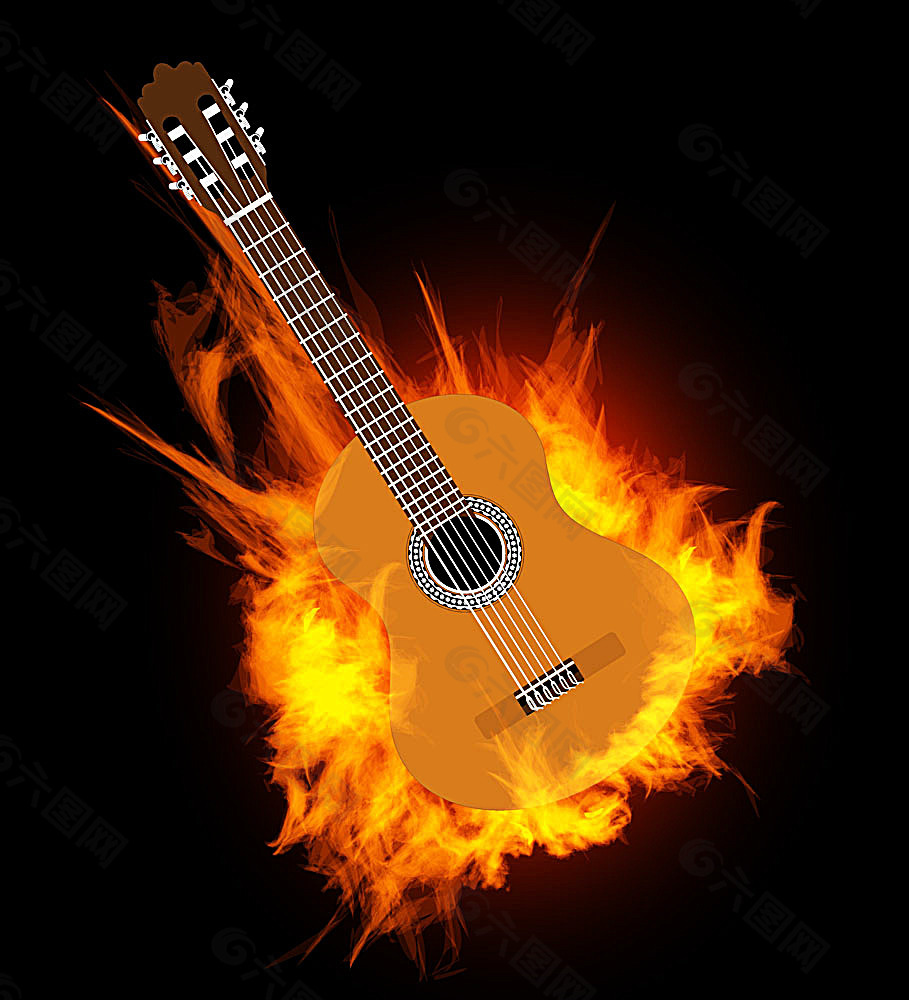 火焰与吉他