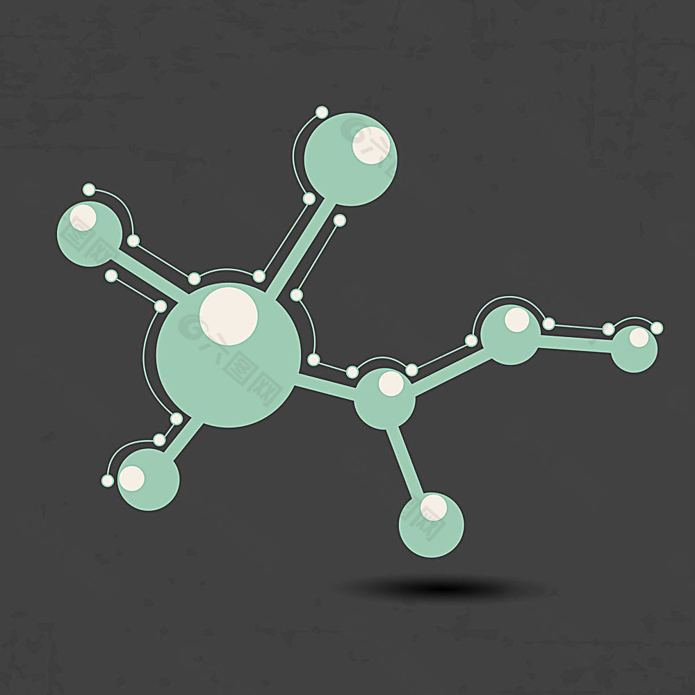 分子结构图标