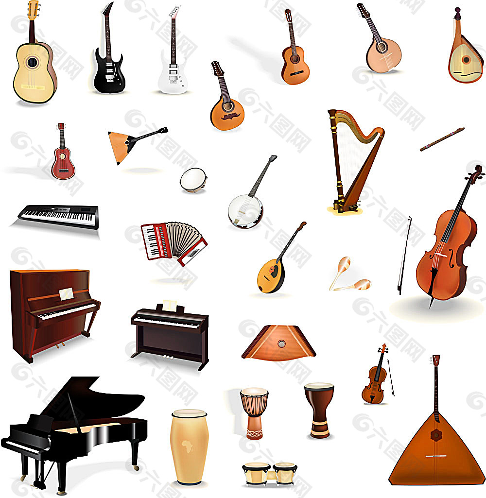 各种古典乐器