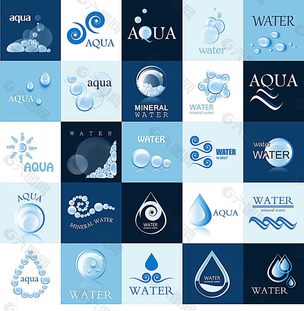 水滴logo图标