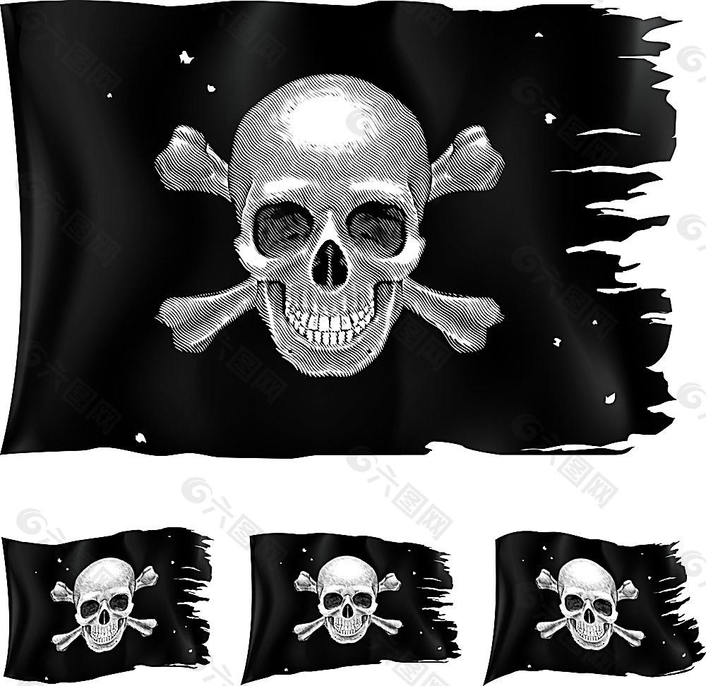 海盗骷髅旗