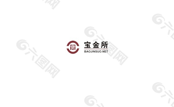 宝金所宝丽富LOGO设计psd源文件