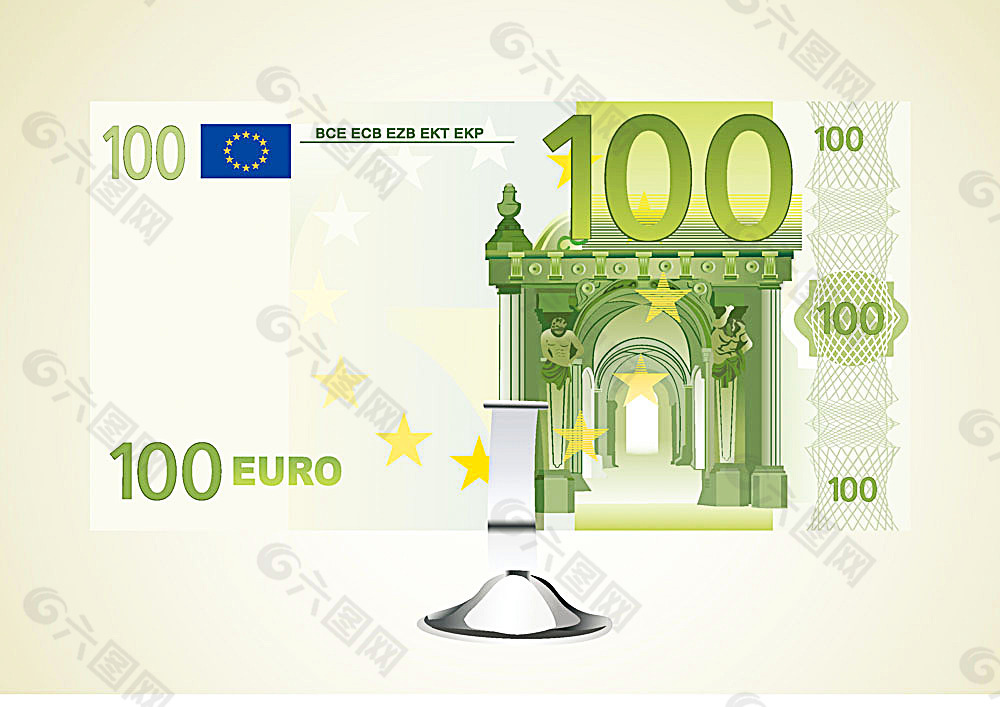 100欧元矢
