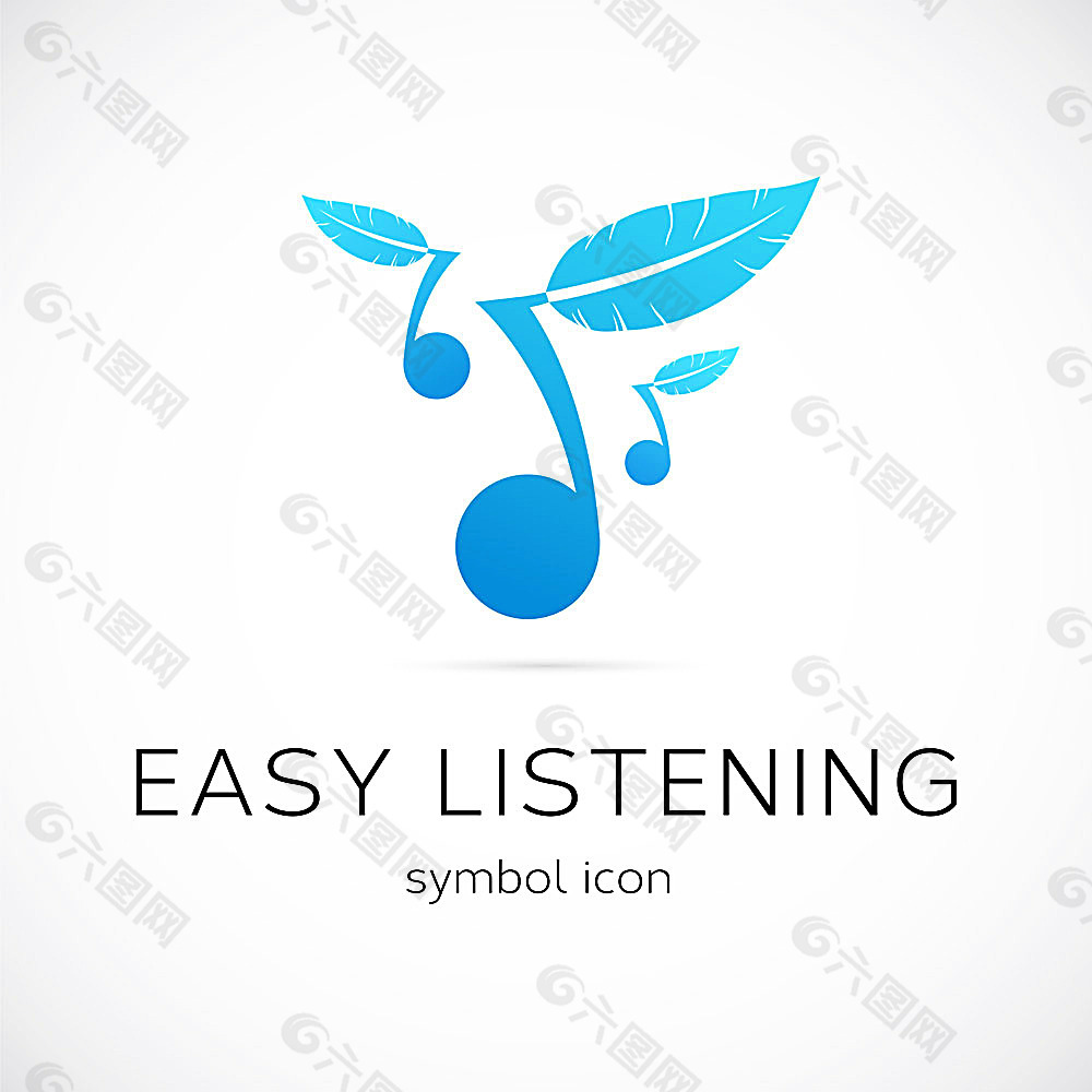 音乐符号logo设计